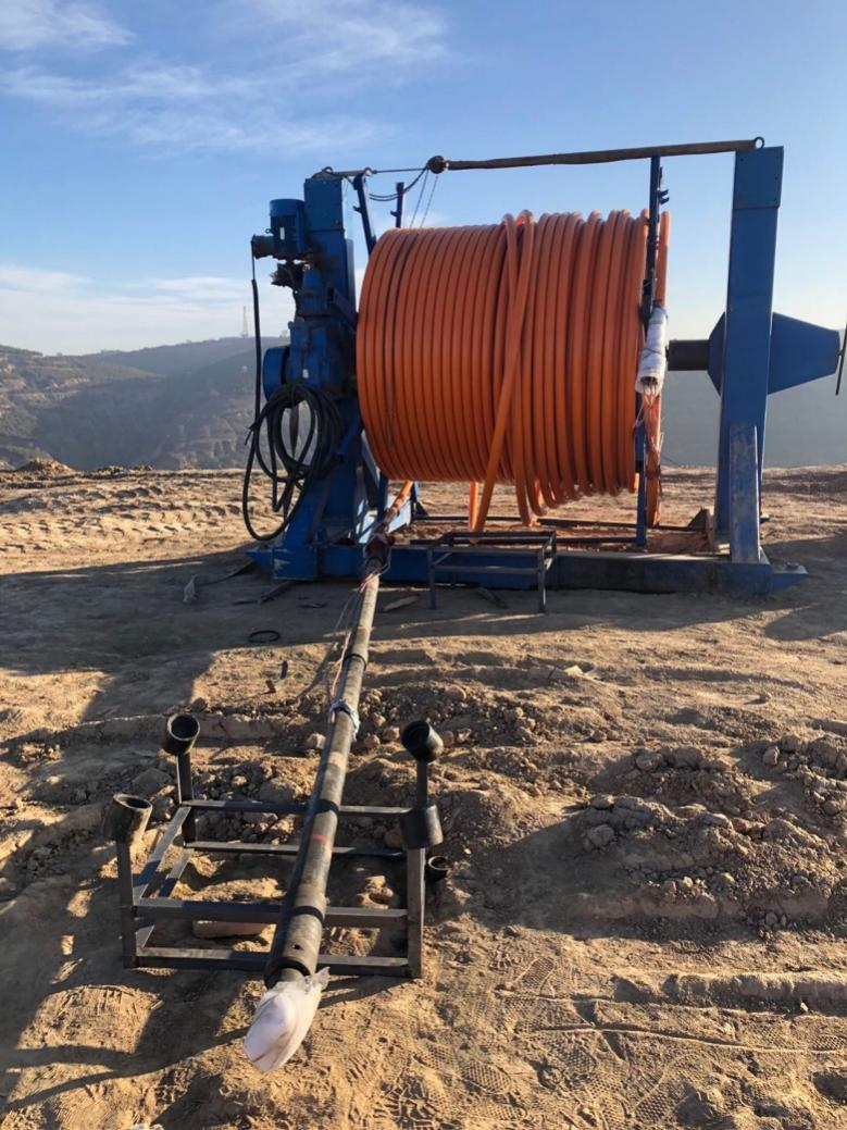 ICCP智能管安装现场