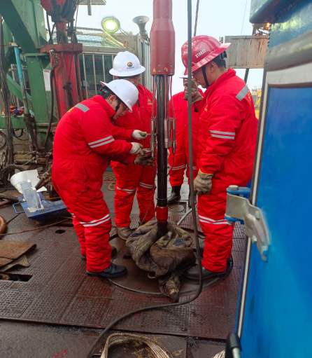 ICCP智能管安装现场